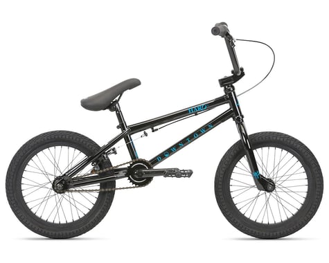 Haro Bikes 2021 Downtown 16" Kids BMX Bike (16.4" Toptube) (Black)